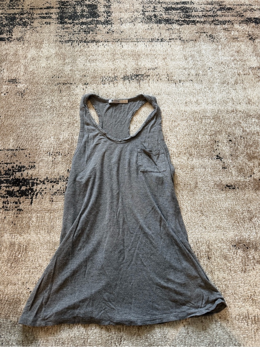 T Alexander Wang Heather Gray Tank Top